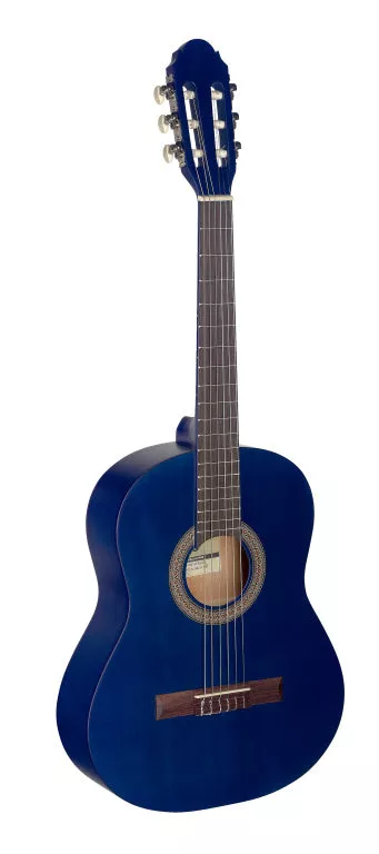 Stagg 3/4 blue classical guitar with linden top – C430 M BLUE