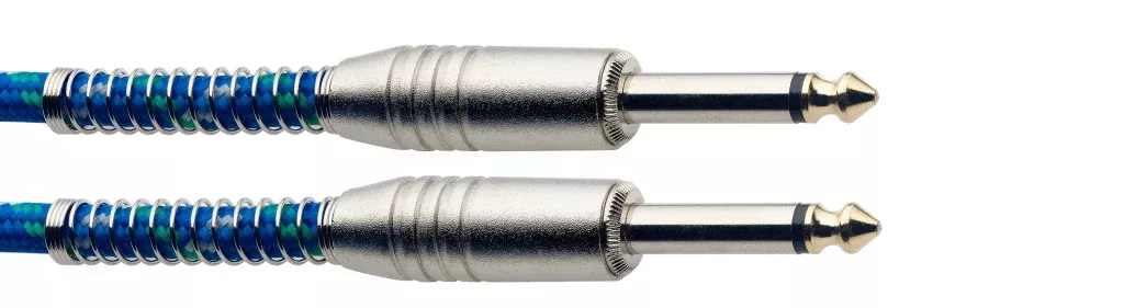 Stagg 3M/10FT VINTWEED CABLE-BLUE – SGC3VT BL