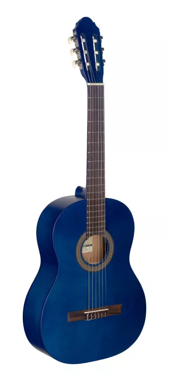 Stagg 4/4 blue classical guitar with linden top – C440 M BLUE