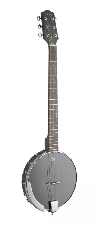 Stagg 6-String open back guitar banjo w/ guitar headstock – BJW-OPEN 6