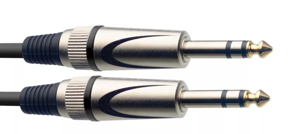 Stagg Audio cable, jack/jack (m/m), 1 m (3′) – SAC1PS DL