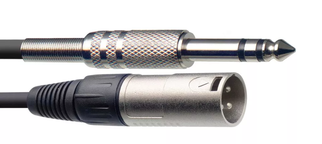 Stagg Audio cable, XLR/jack (m/m), 10 m (33′), symmetric – SAC10PSXM DL