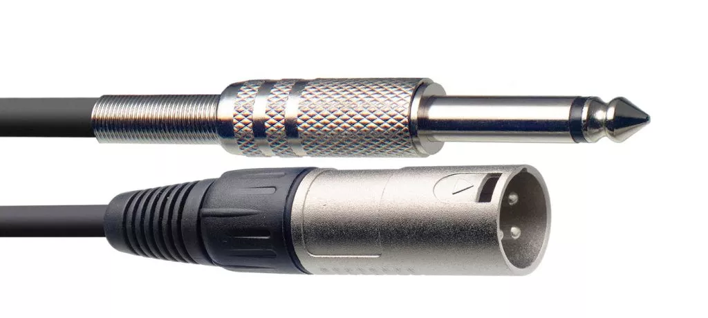 Stagg Audio cable, XLR/jack (m/m), 6 m (20′) – SAC6PXM DL