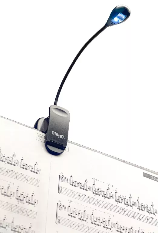 Stagg Clip-on and free-standing LED lamp – MUS-LED 2