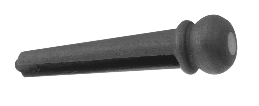 Stagg Ebony pin for acoustic guitar bridge (one piece) – SP-PIWS-EBN