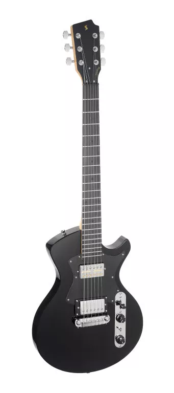 Stagg Electric guitar, Silveray series, Special model, with solid mahogany body – SVY SPCL BK