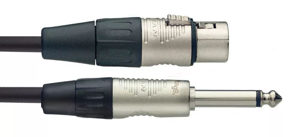Stagg Microphone cable, XLR/jack (f/m), 10 m (33') – NMC10XPR