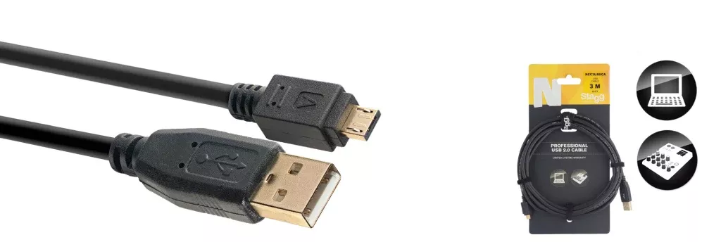Stagg N-Series USB 2.0 Cable – NCC3UAUCA
