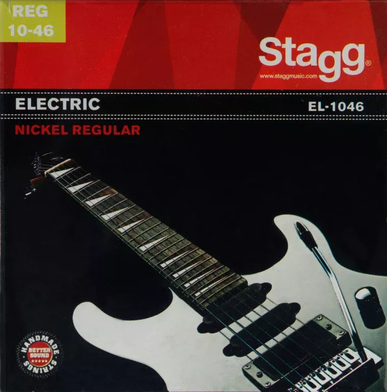 Stagg Nickel plated steel set of strings for electric guitar – EL-1046