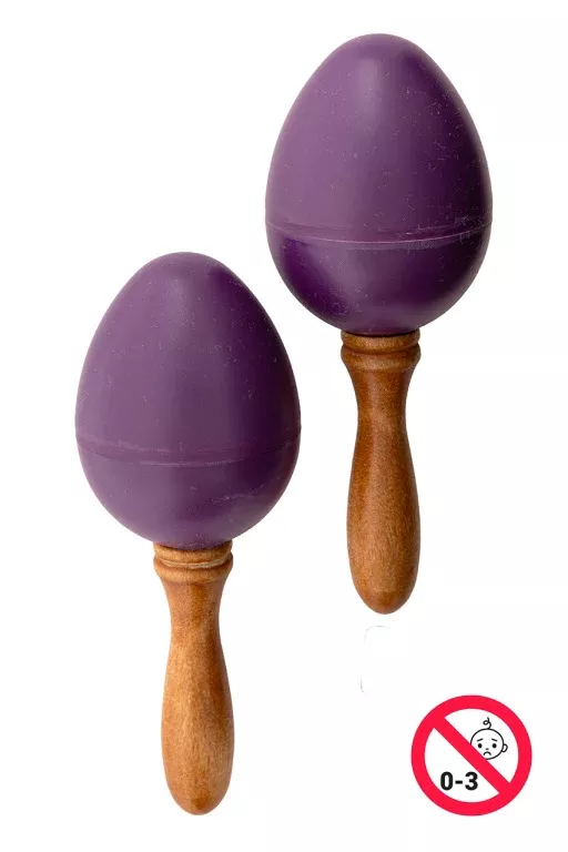 Stagg Pair of plastic egg maracas – EGG-MA S/PP