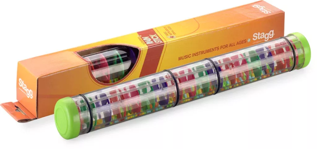 Stagg Plastic rain stick with 16 chambers – RSM-16