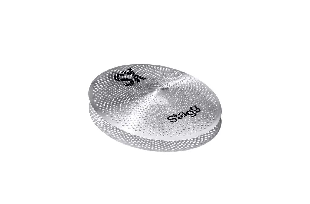 Stagg Silent practice cymbal hi-hat set 14" – SXM-HM14