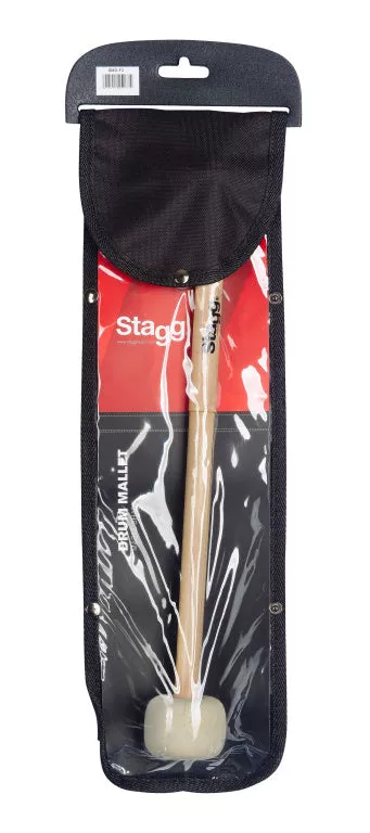 Stagg Single maple mallet for marching / orchestral drum – Medium – SMD-F2