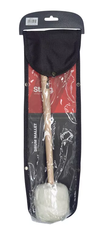 Stagg Single maple mallet for marching / orchestral drum – Small – SMD-P1