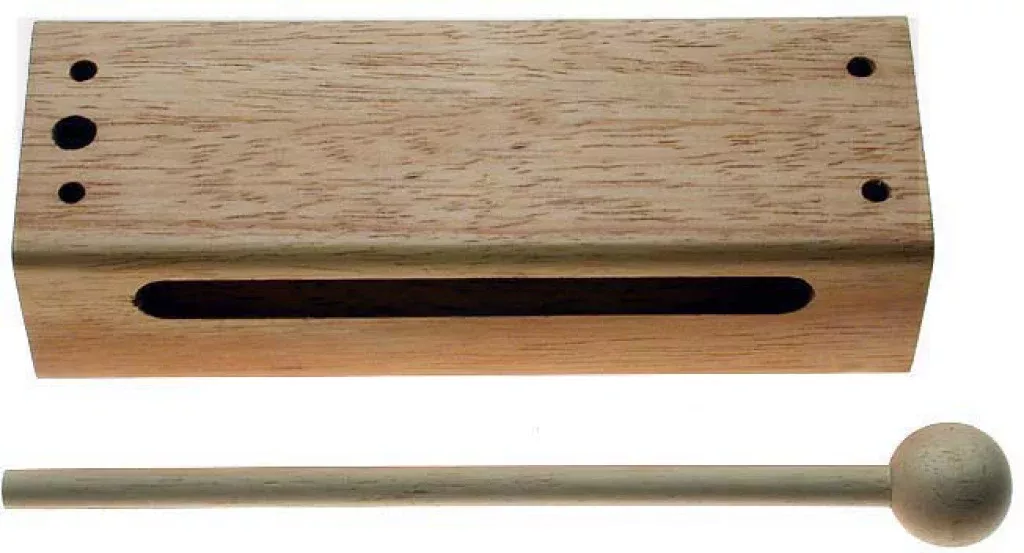 Stagg Small wooden block with mallet – WB-226S