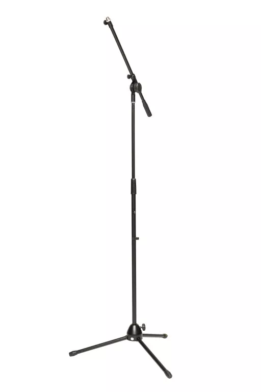 Stagg Telescopic microphone boom stand w/folding legs – MIS-1024BK