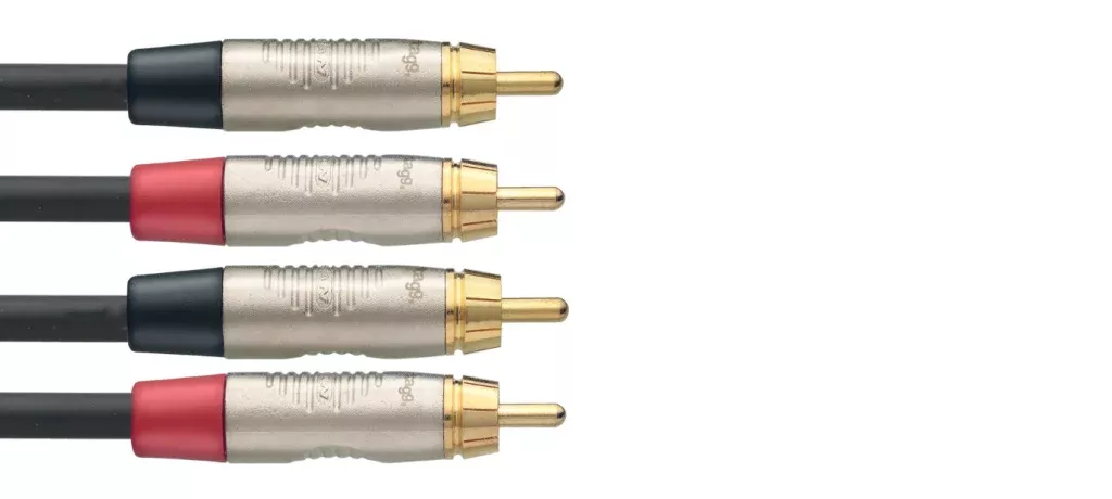 Stagg Twin cable, RCA/RCA (m/m), 6 m (20′) – NTC6CR
