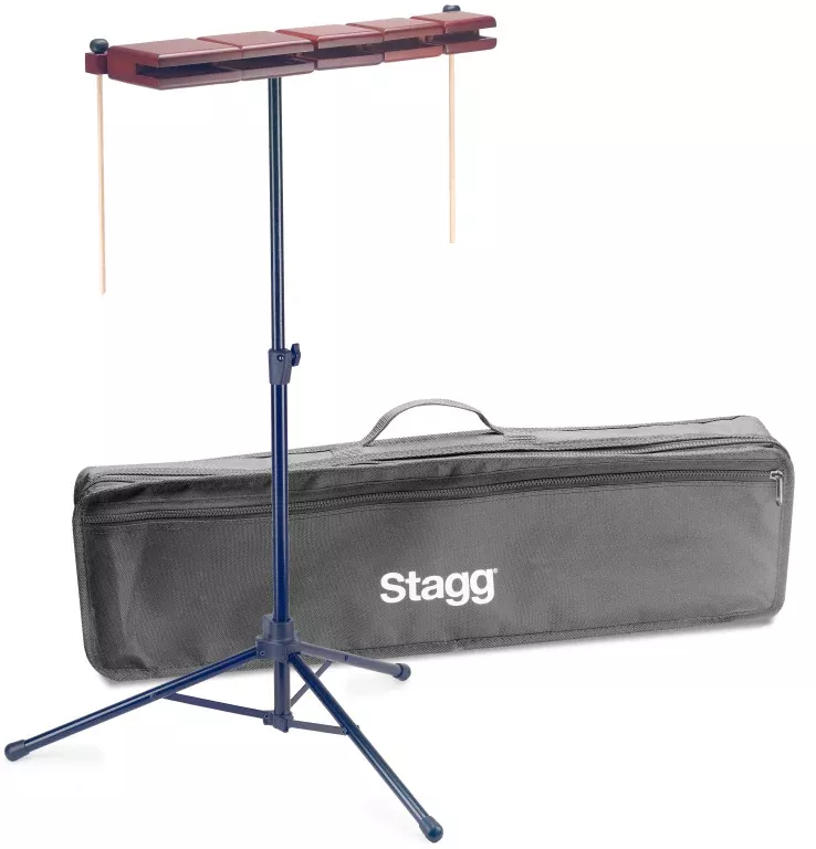 Stagg Wooden temple block set, 5 pieces – WB-SET 5B