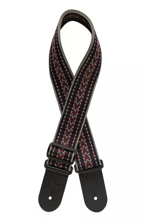 Stagg Woven cotton guitar strap with rafter pattern – SWO COT RAF BLU