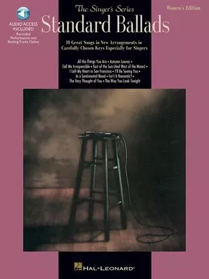 STANDARD BALLADS BK/CD WOMENS ED