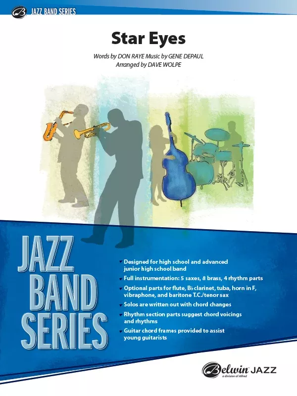 Star Eyes: Jazz Ensemble Conductor Score & Parts