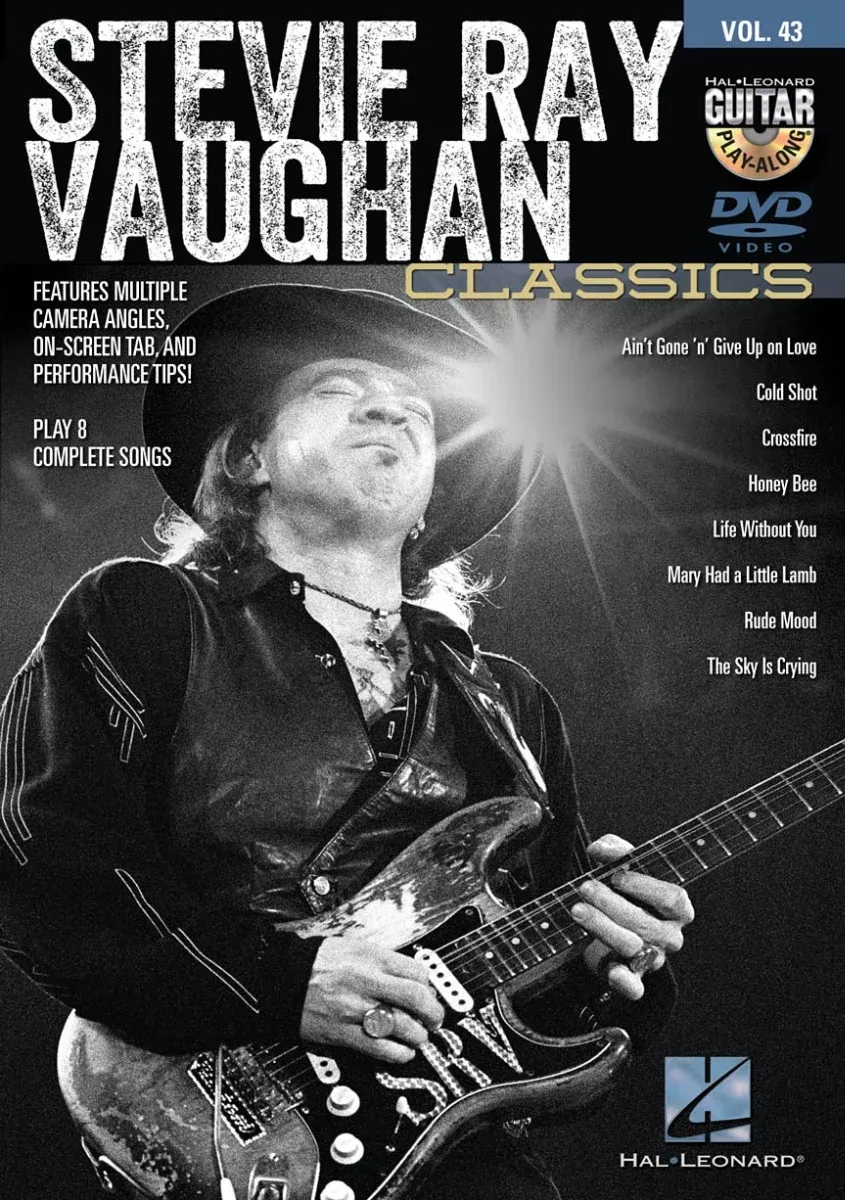 Stevie Ray Vaughan Classics Guitar Play Along DVD Volume 43