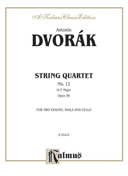 String Quartet in F, Opus 96: String Quartet Book