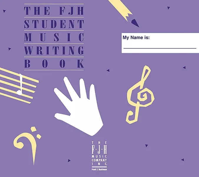 Student Music Writing Book: Piano Book