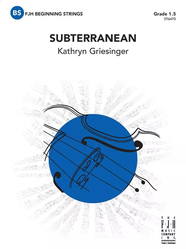 Subterranean: String Orchestra Conductor Score