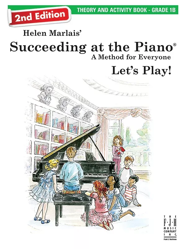 Succeeding at the Piano, Theory & Activity Book - Grade 1B (2nd Edition): Piano Book