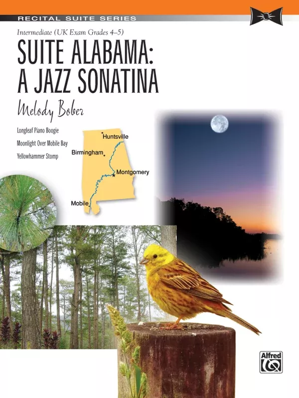 Suite Alabama: A Jazz Sonatina: Piano Sheet