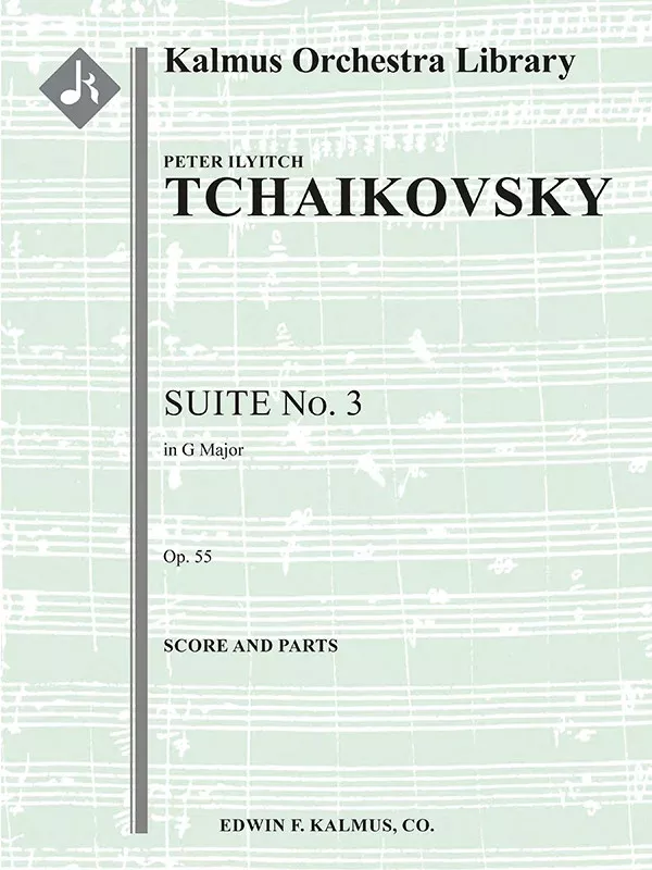 Suite No. 3 in G, Op. 55: Conductor Score & Parts