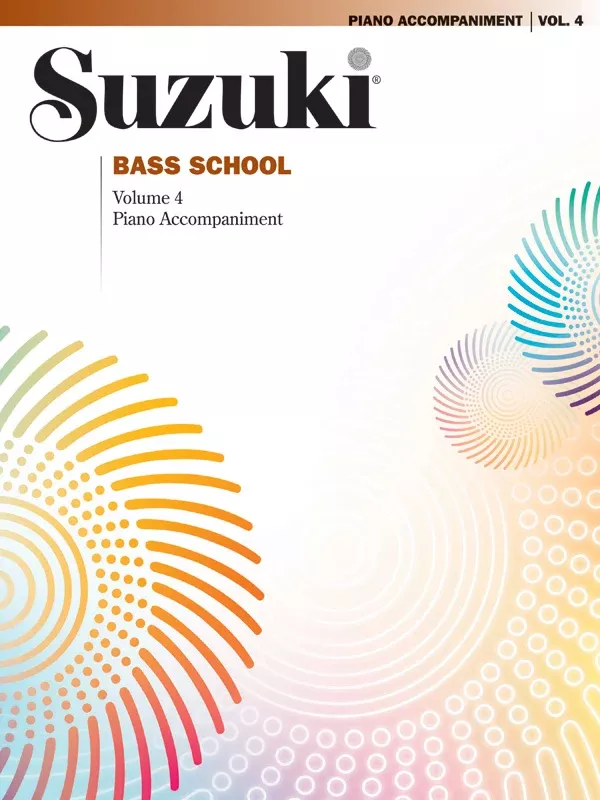 Suzuki Bass School, Volume 4: String Bass Accompaniment Book