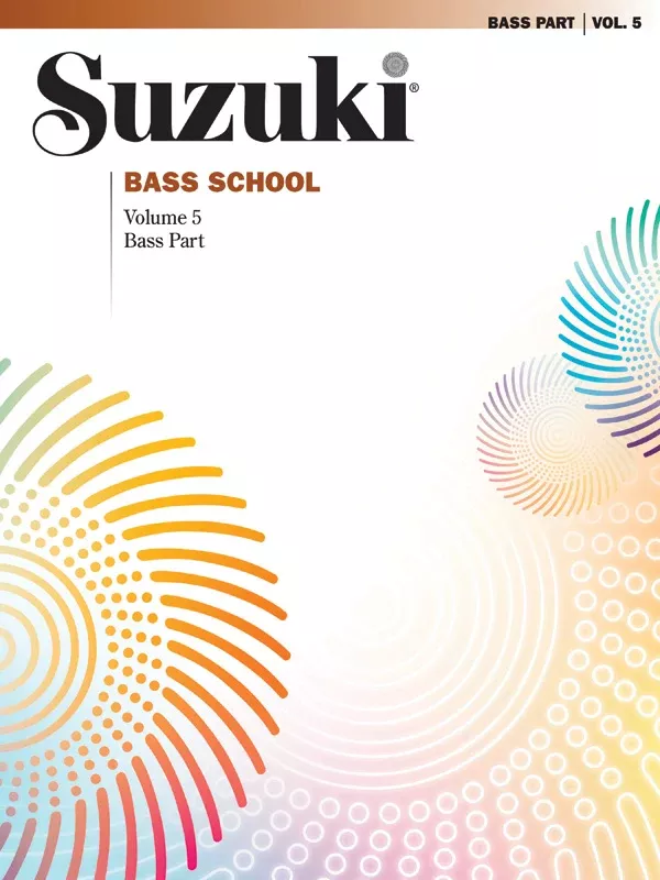 Suzuki Bass School, Volume 5: String Bass Book