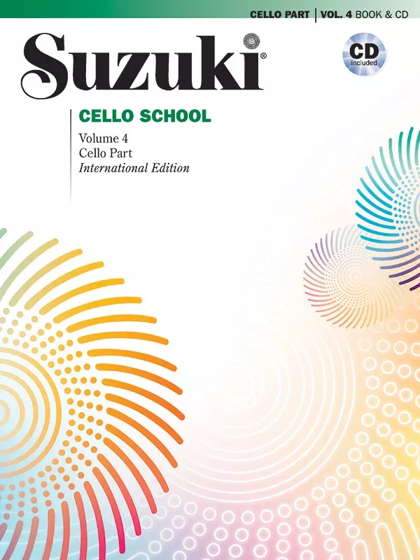 Suzuki Cello School, Volume 4: Cello Book & CD