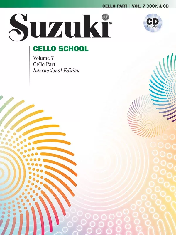 Suzuki Cello School, Volume 7: Cello Book & CD