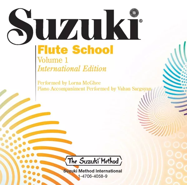 Suzuki Flute School, Volume 1 (International Edition): Flute CD