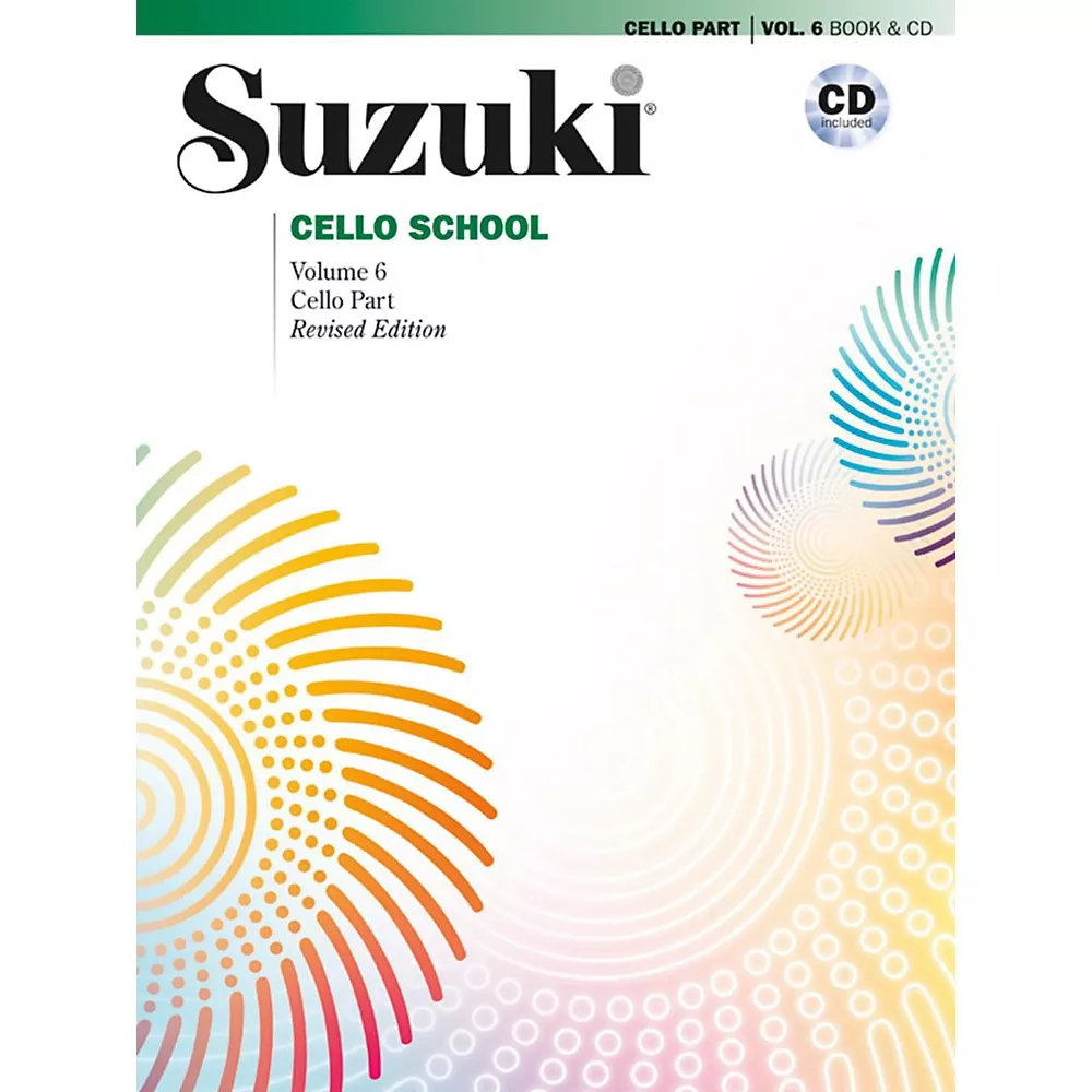 Suzuki Suzuki Cello School Cello Part Book, Volume 6 (Revised)