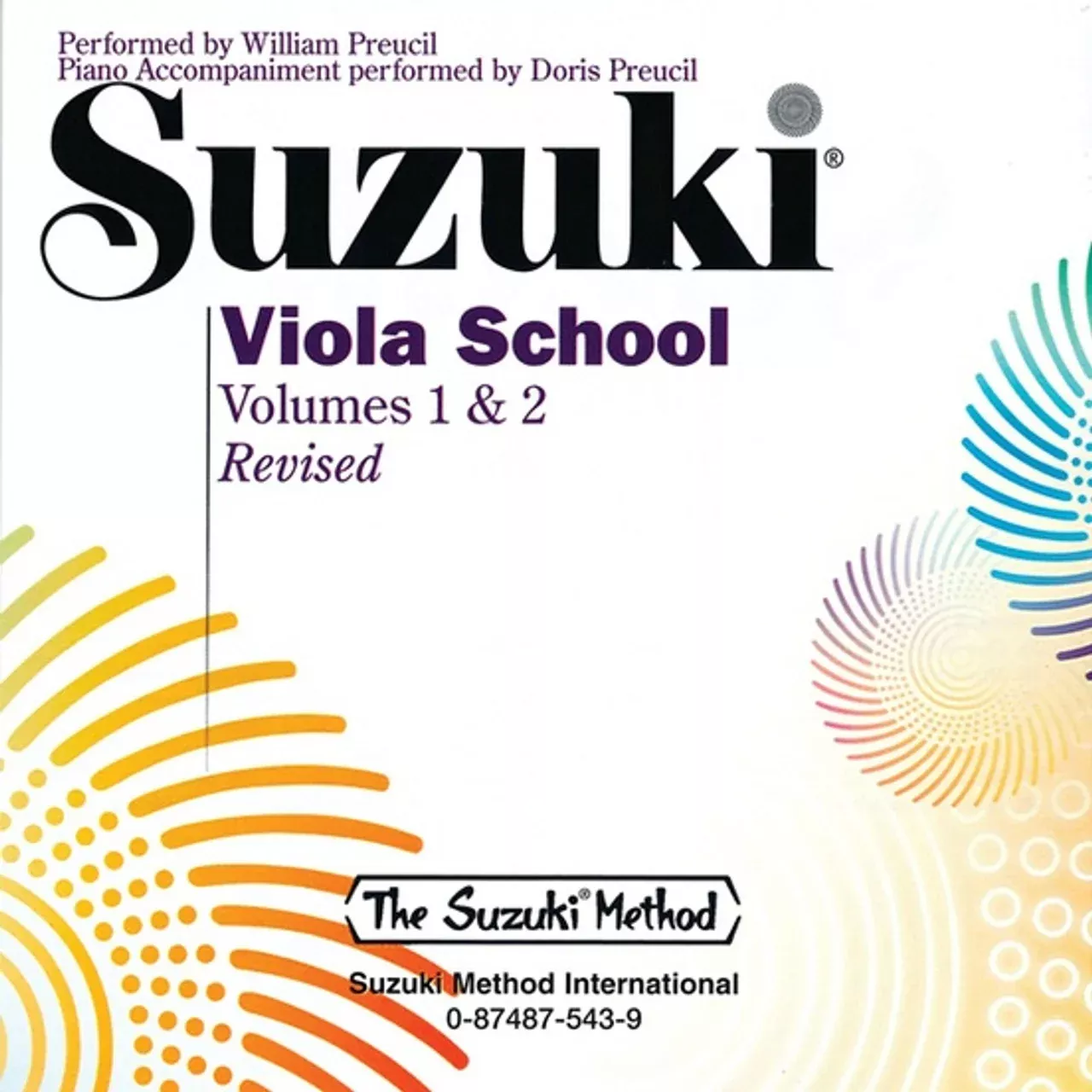 Suzuki Viola School Vols. 1 & 2 CD