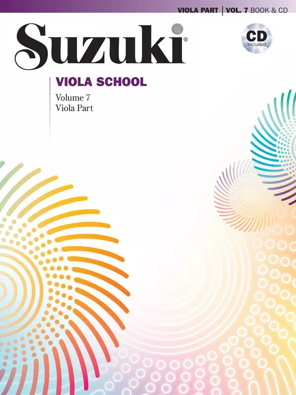 Suzuki Viola School, Volume 7: Viola Book & CD