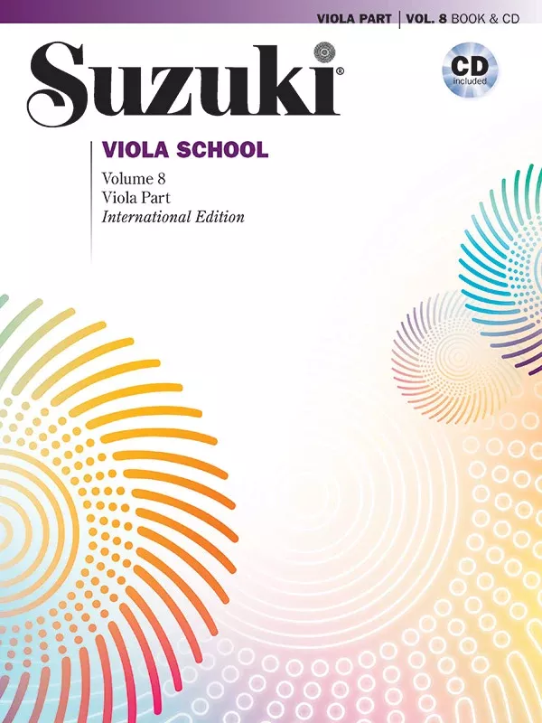 Suzuki Viola School, Volume 8: Viola Book & CD