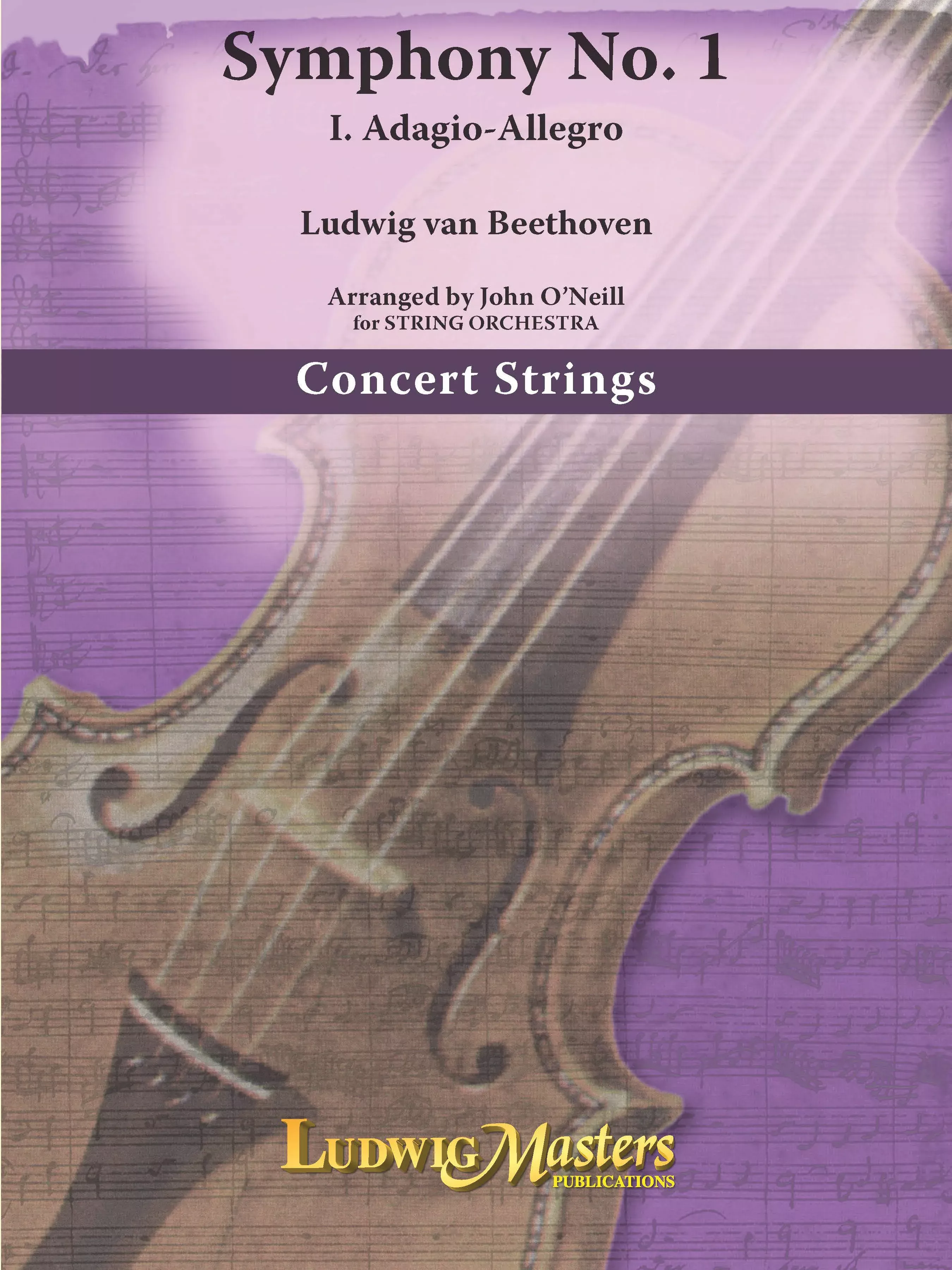 Symphony No. 1: Mvt. 1 for String Orchestra: String Orchestra, Conductor Score