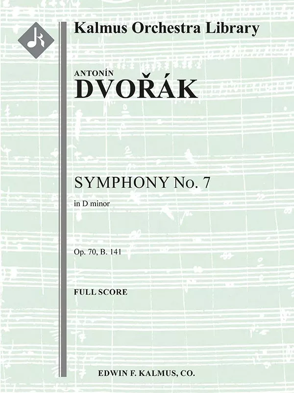 Symphony No. 7 in D minor, Op. 70, B. 141: Conductor Score
