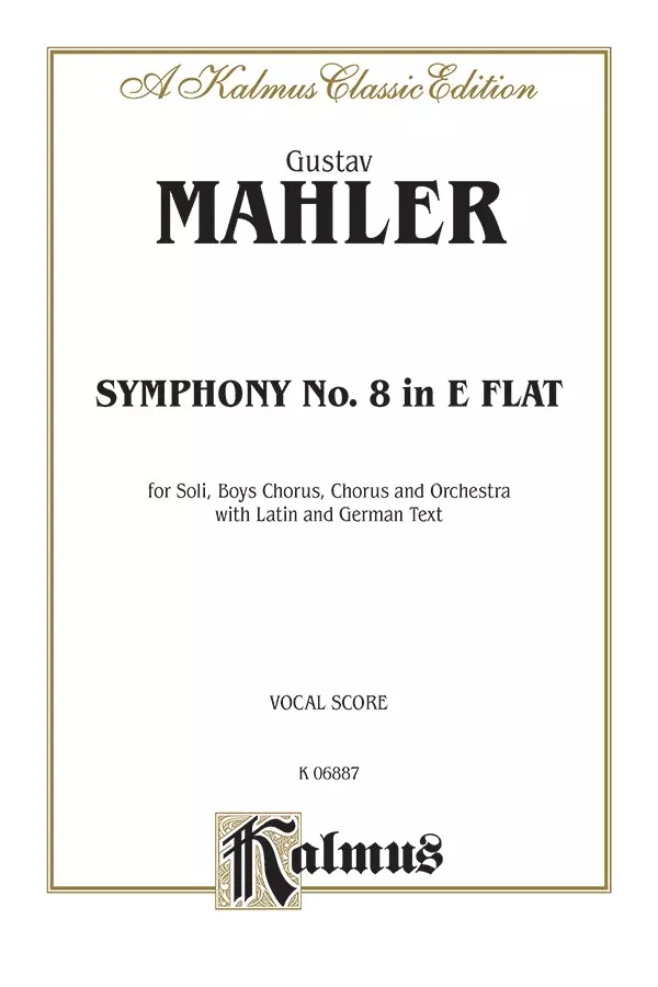 Symphony No. 8 in E-flat Major: Choral Book
