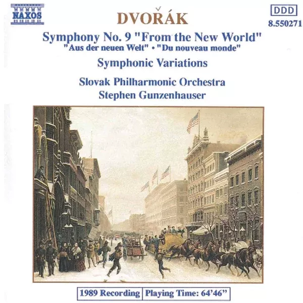 Symphony No. 9 / Symphonic Variations: CD
