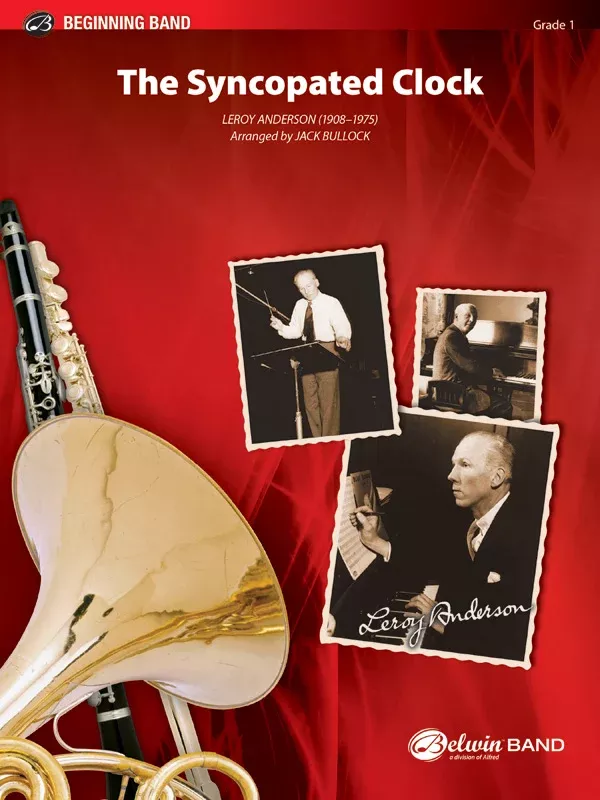 The Syncopated Clock: Concert Band Conductor Score & Parts