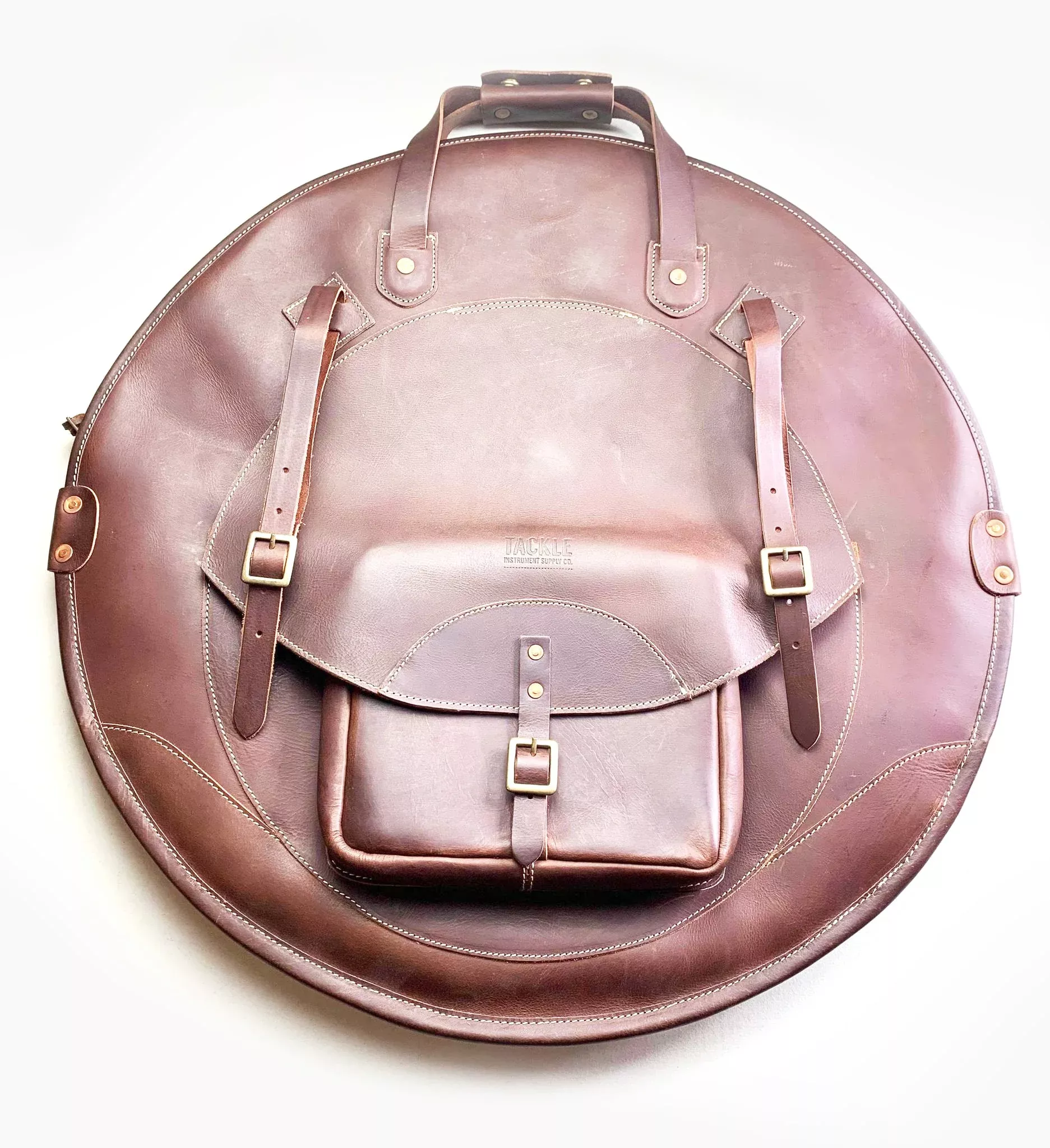 Tackle 22″ Cymbal Bag Backpack – Leather
