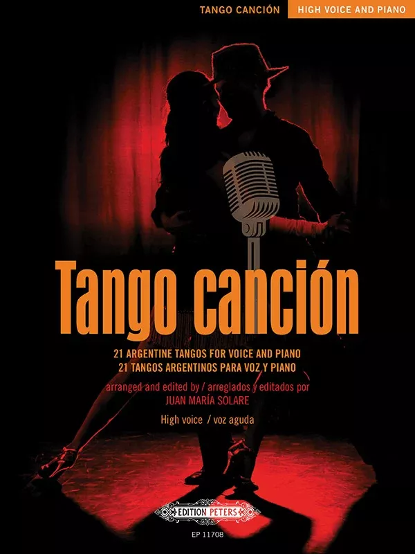 Tango canción: High Voice Book