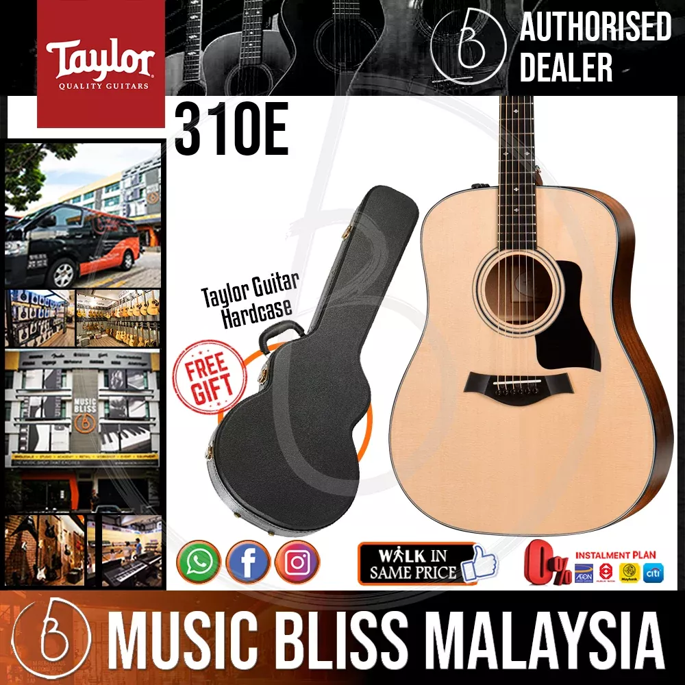 Taylor 310e – Sapele Back and Sides with Hardcase