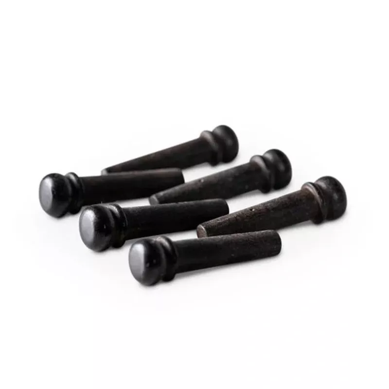 Taylor Ebony Bridge Pins, Pack Of 6